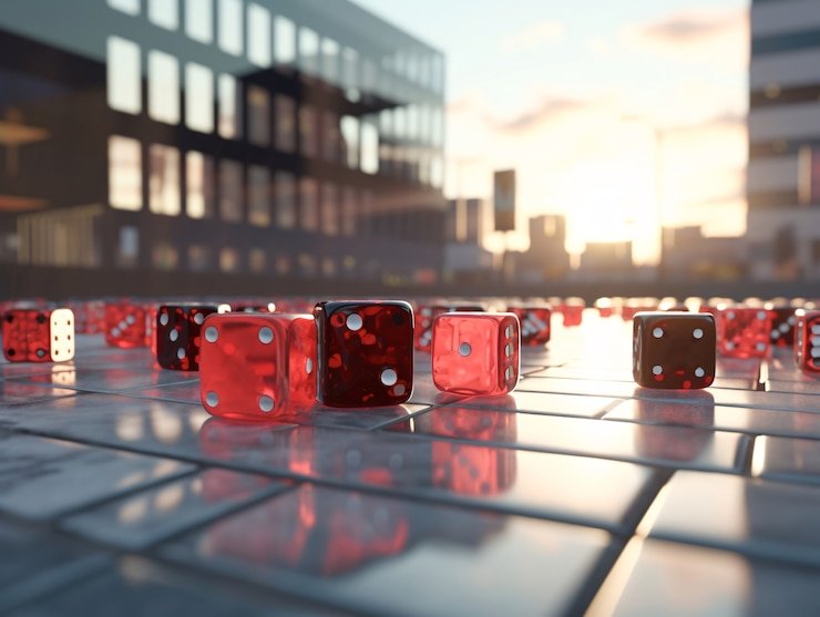 Wild symbol expansion creating a winning line